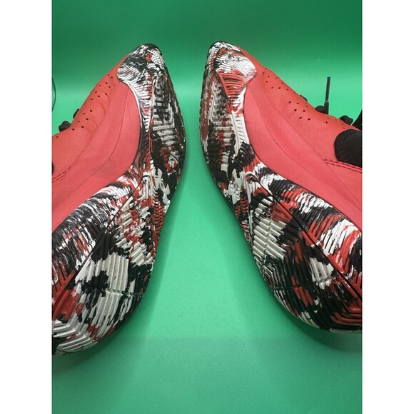 Big Kids' Under Armour Jet '21 Basketball Shoes Red / Black Sz 5Y - Picture 8 of 11